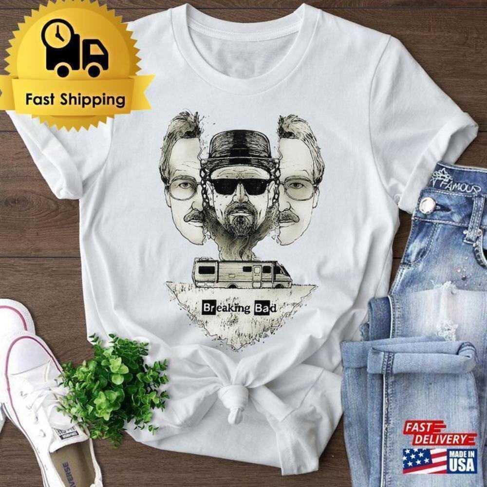 Walter White Jesse Man Breaking Bad Fan Unisex T-Shirt